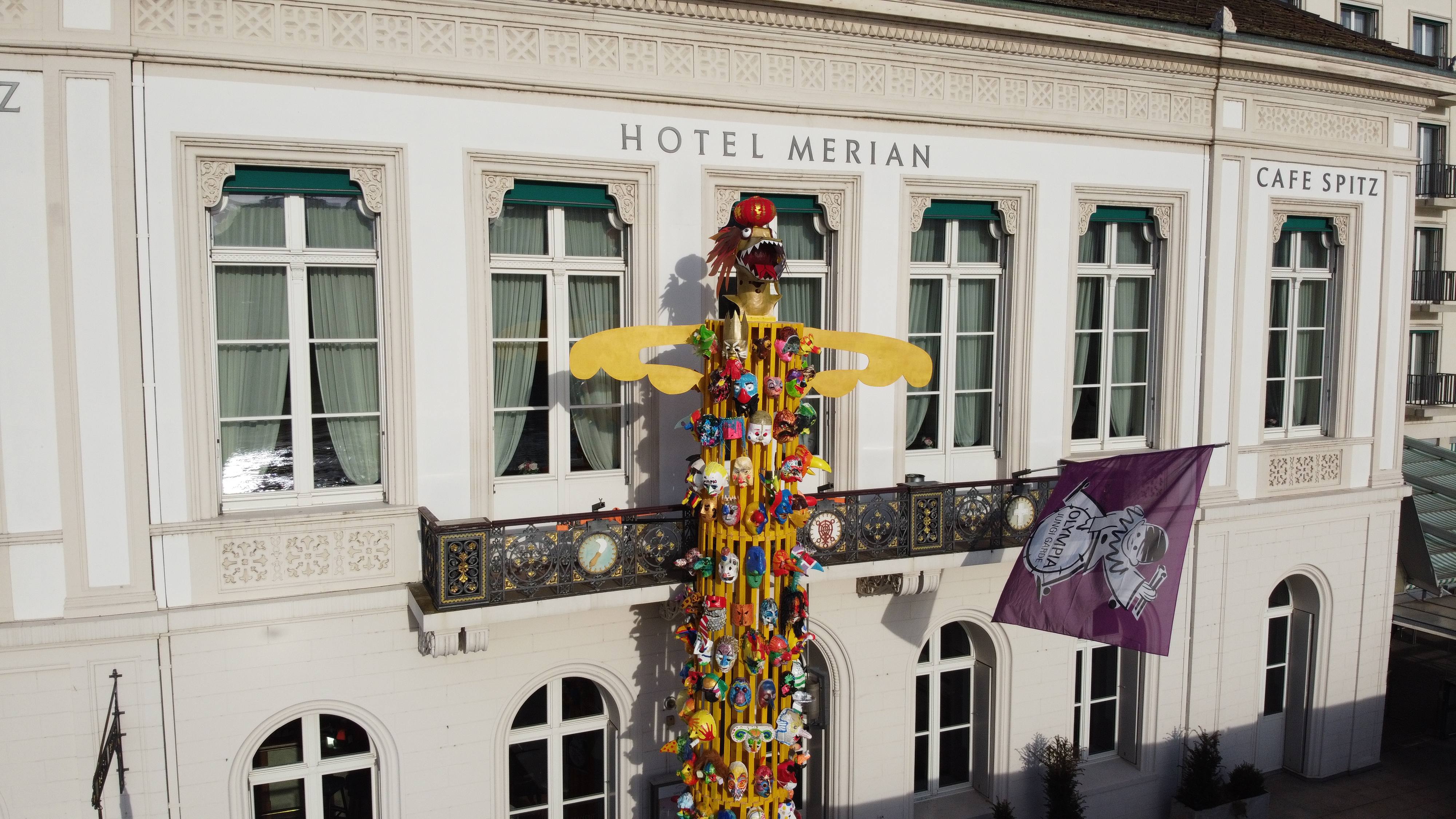 landscape from drone